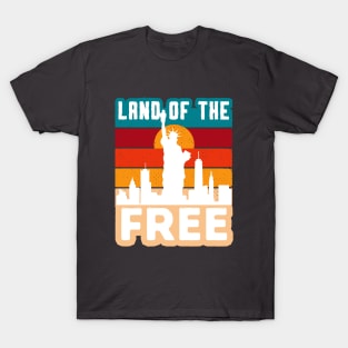 4th July Land of the Free T-Shirt